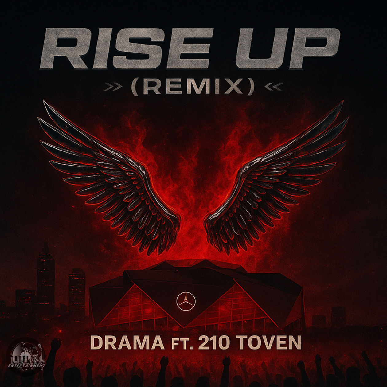 DRAMA "Rise Up" Remix ft. 210 Toven of Tymeless Entertainment | Official Anthem of Atlanta, 2025 NFL Atlanta Falcons